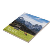 Garmisch Partenkirchen Alps Beieren Duitsland Tegeltje (Zijkant)