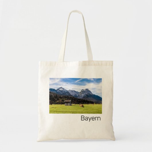 Garmisch Partenkirchen Alps Beieren Duitsland Tote Bag (Voorkant)