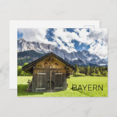 Garmisch Partenkirchen Bavaria Alpen Panorama Feestdagenkaart (Voorkant / Achterkant)