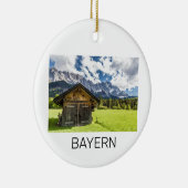 Garmisch Partenkirchen Bavaria Alpen Panorama Keramisch Ornament (Rechts)