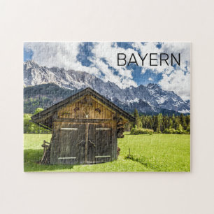 Garmisch Partenkirchen Bavaria Alpen Panorama Legpuzzel