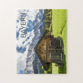 Garmisch Partenkirchen Bavaria Alpen Panorama Legpuzzel (Verticaal)