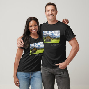 Garmisch Partenkirchen Beieren Alpen Panorama T-shirt