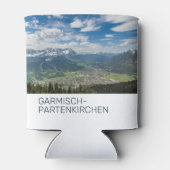 Garmisch-Partenkirchen Beieren Alps Panorama Gift Blikjeskoeler (Achterkant)