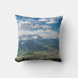 Garmisch-Partenkirchen Beieren Alps Panorama Gift Kussen