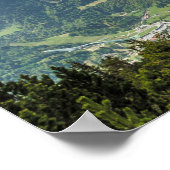 Garmisch-Partenkirchen Beieren Alps Panorama Gift Poster (Hoek)