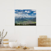 Garmisch-Partenkirchen Beieren Alps Panorama Gift Poster (Keuken)