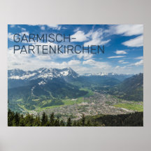 Garmisch-Partenkirchen Beieren Alps Panorama Gift