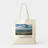 Garmisch-Partenkirchen Beieren Alps Panorama Gift Tote Bag (Achterkant)
