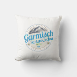 Garmisch Partenkirchen Beieren Vintage Alps Kussen