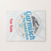 Garmisch Partenkirchen Beieren Vintage Alps Legpuzzel (Horizontaal)