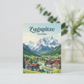 Garmisch-Partenkirchen Duitsland Briefkaart (Staand voorkant)