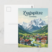 Garmisch-Partenkirchen Duitsland Briefkaart (Voorkant / Achterkant)