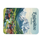 Garmisch-Partenkirchen Duitsland Magneet (Horizontaal)