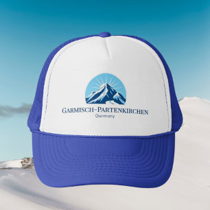 Garmisch-Partenkirchen Duitsland skigebied Hoed Trucker Pet