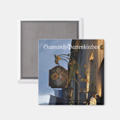Garmisch Partenkirchen magneet (Voorkant / Achterkant)