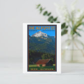 Garmisch - The Alpspitze Briefkaart (Staand voorkant)