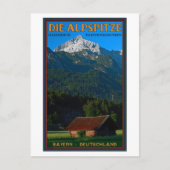 Garmisch - The Alpspitze Briefkaart (Voorkant)