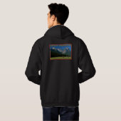 Garmisch - The Zugspitze and Alpspitze Hoodie (Achterkant volledig)
