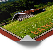 Garmisch - Waxenstein Poster (Hoek)