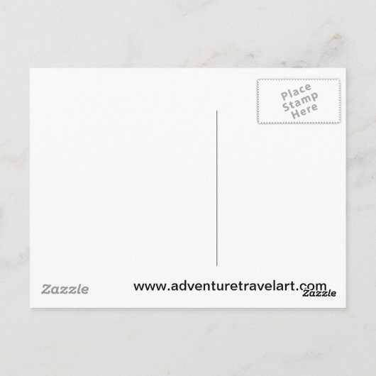 Garmisch - Zugspitze boven de Eibsee Briefkaart (Achterkant)