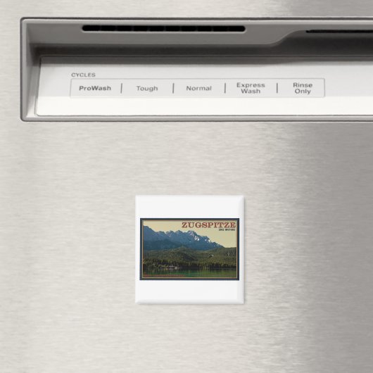 Garmisch - Zugspitze boven de Eibsee Magneet (Insitu (Vaatwasser))