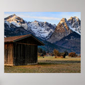 Garmisch Zugspitzeland Poster (Voorkant)