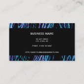 Garn Knitting Handspun Texturelfoto Visitekaartje (Achterkant)