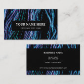 Garn Knitting Handspun Texturelfoto Visitekaartje (Voorkant / Achterkant)