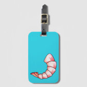 Garnaal Bagagelabel (Voorkant (verticaal))