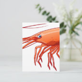 Garnaal Briefkaart (Staand voorkant)
