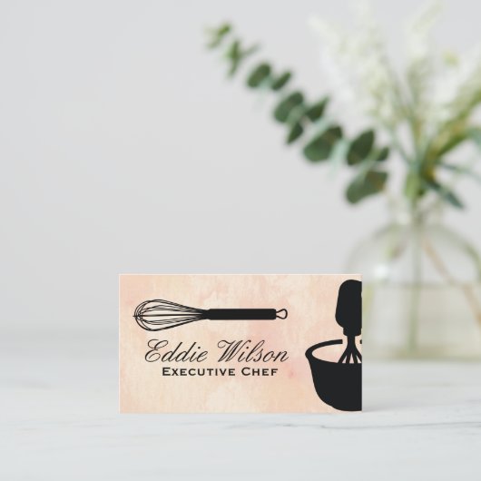 Garnaal en Mengkom Visitekaartje (Staand voorkant)