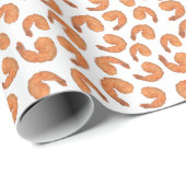 Garnaal gebakken patroon cadeaupapier (Rol Hoek)