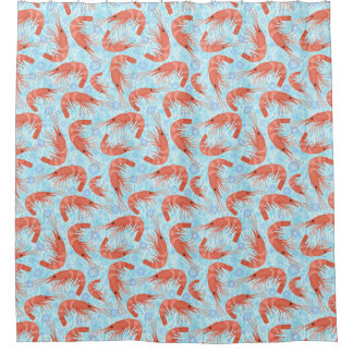 Garnaal - Kerkoraal in de Noordelijke IJszee - Bla Douchegordijn