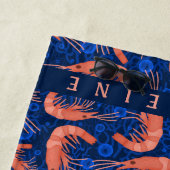 Garnaal - Kustblauw van de kustmarine Strandlaken (In situ)