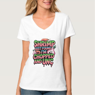 Garnaal kwam er net achter dat ik gehakt en rauw b t-shirt