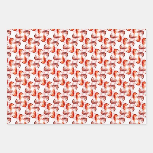 Garnaal lange antennespectrum voor het ompakken va inpakpapier vel (Voorkant 2)