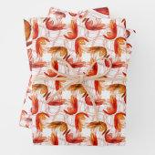 Garnaal lange antennespectrum voor het ompakken va inpakpapier vel (In situ)