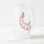 Garnaal Matglas Bierpul (Voorkant rechts)