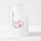 Garnaal Matglas Bierpul (Voorkant links)