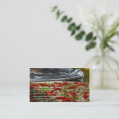 Garnaal Paella Pan Visitekaartje (Staand voorkant)