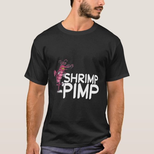 Garnaal Pimp Cherry Neocaridina Aquarium zoetwater T-shirt (Voorkant)