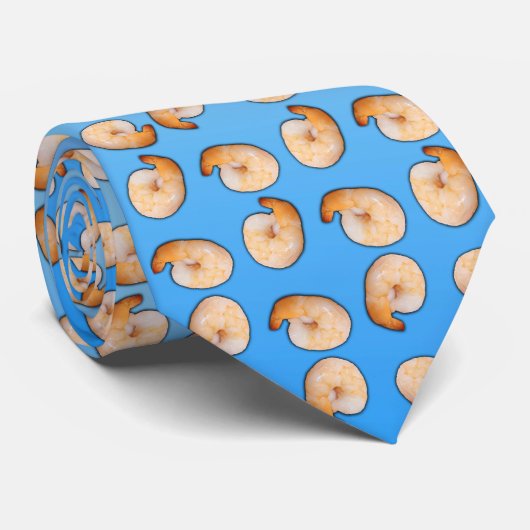 Garnaal sensatie stropdas (Opgerold)