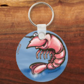 Garnaal Sleutelhanger (Voorkant)