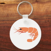 Garnaal Sleutelhanger (Voorkant)