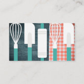 Garnaal Spatel Deegroller | Achtergrond Picknickta Visitekaartje (Achterkant)