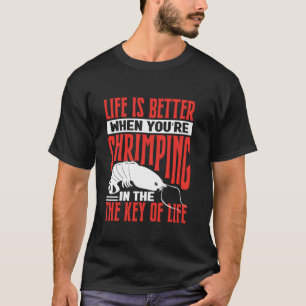Garnaal Squad Garnalen De Beste Grappige Garnaal V T-shirt