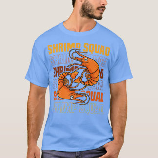 Garnaal Squad Ironic Seafood Chewns T-shirt
