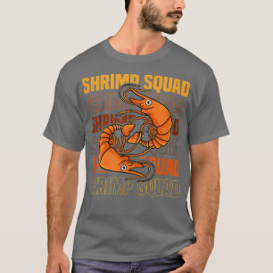 Garnaal Squad Ironic Seafood Chewns T-shirt