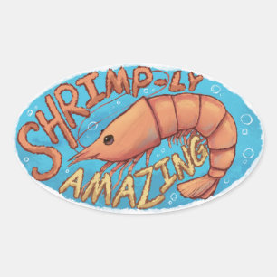 Garnaal Sticker
